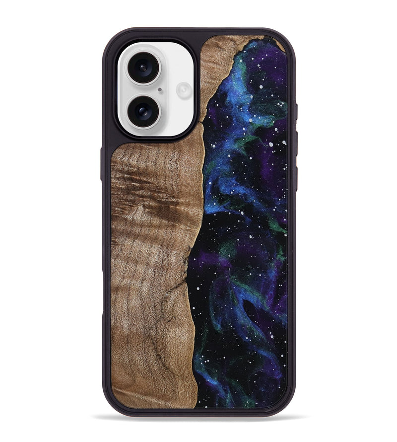 iPhone 16 Plus Wood Phone Case - Karla (Cosmos, 819024)
