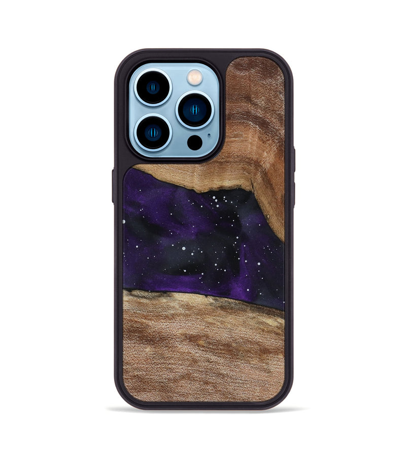 iPhone 14 Pro Wood Phone Case - Kaley (Cosmos, 819027)