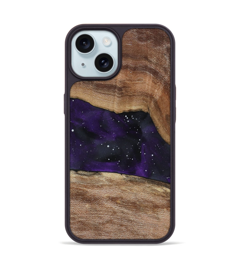 iPhone 15 Wood Phone Case - Kaley (Cosmos, 819027)