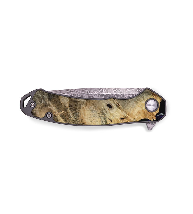EDC Wood Pocket Knife - Karim (Purple, 819030)