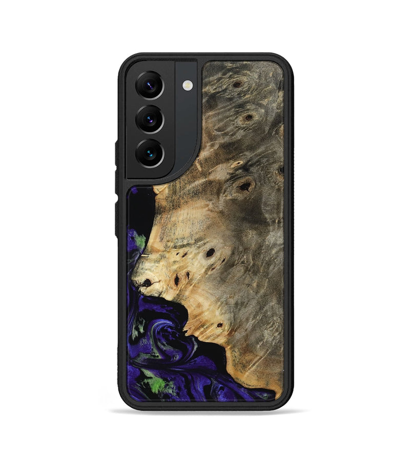 Galaxy S22 Wood Phone Case - Karim (Purple, 819030)