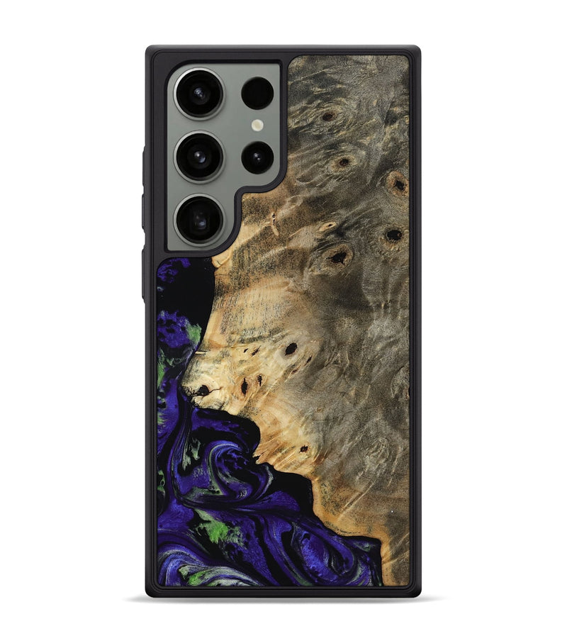 Galaxy S24 Ultra Wood Phone Case - Karim (Purple, 819030)