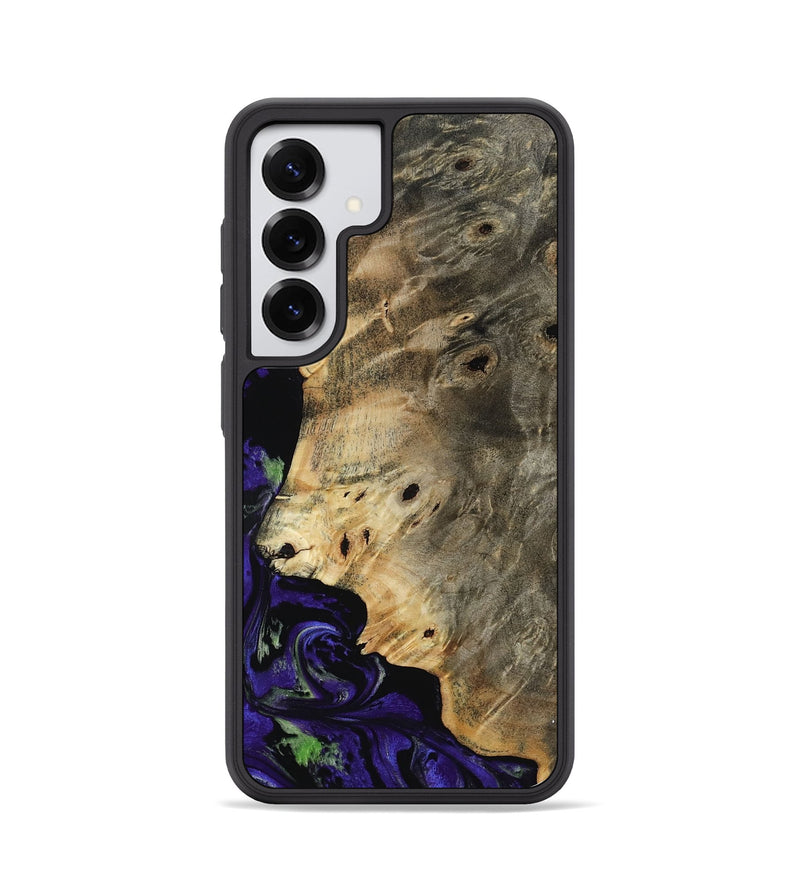 Galaxy S25 Wood Phone Case - Karim (Purple, 819030)