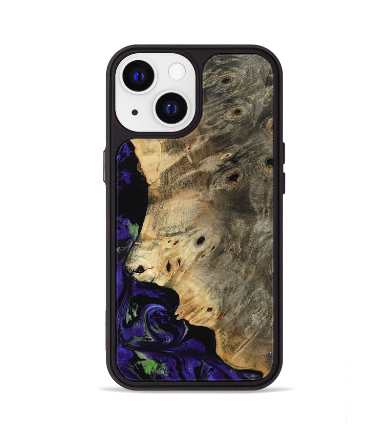 iPhone 13 Wood Phone Case - Karim (Purple, 819030)