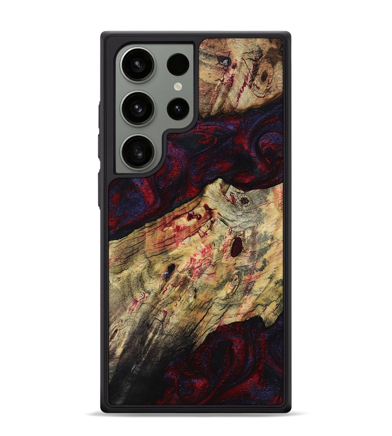 Galaxy S24 Ultra Wood Phone Case - Adyson (Red, 819033)