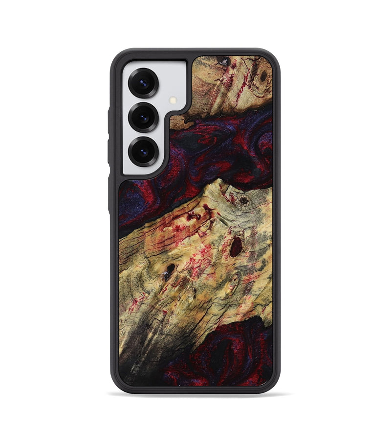 Galaxy S25 Wood Phone Case - Adyson (Red, 819033)