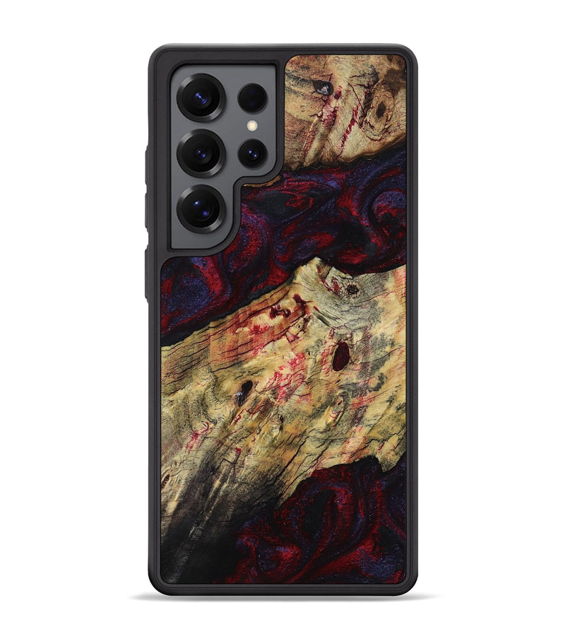 Galaxy S25 Ultra Wood Phone Case - Adyson (Red, 819033)