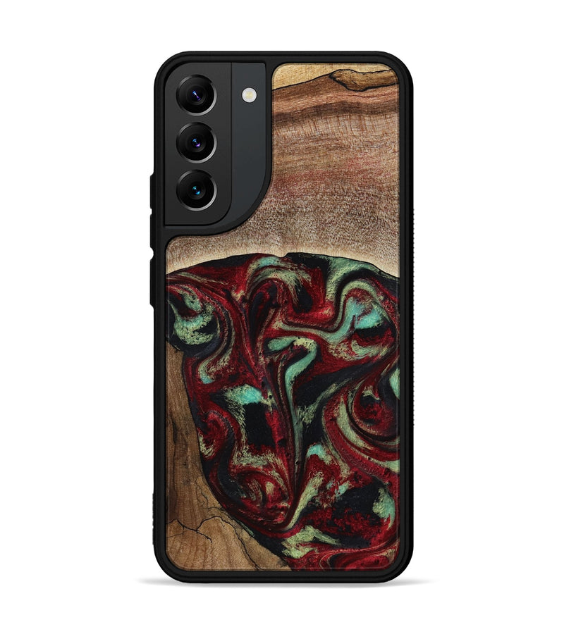 Galaxy S22 Plus Wood Phone Case - Arianna (Red, 819034)