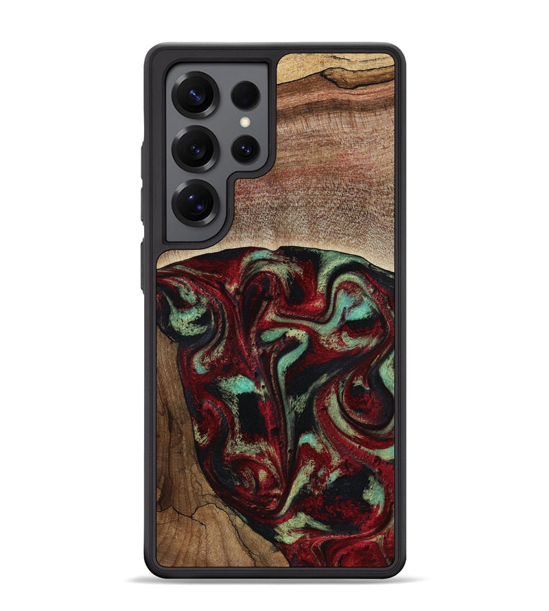 Galaxy S25 Ultra Wood Phone Case - Arianna (Red, 819034)