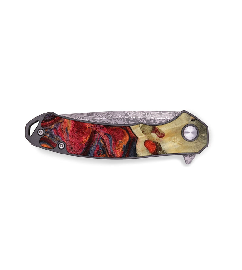 EDC Wood Pocket Knife - Felton (Red, 819035)