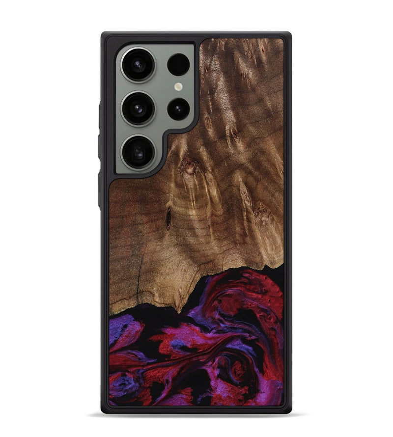 Galaxy S24 Ultra Wood Phone Case - Royal (Red, 819036)