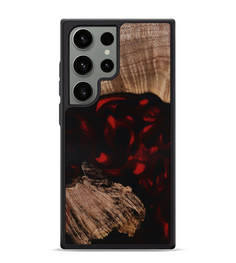 Galaxy S24 Ultra Wood Phone Case - Jordin (Red, 819037)