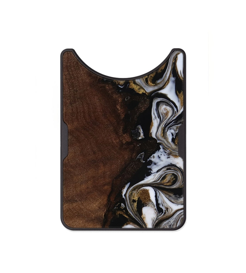 Alloy Wood Wallet - Leif (Black & White, 819040)