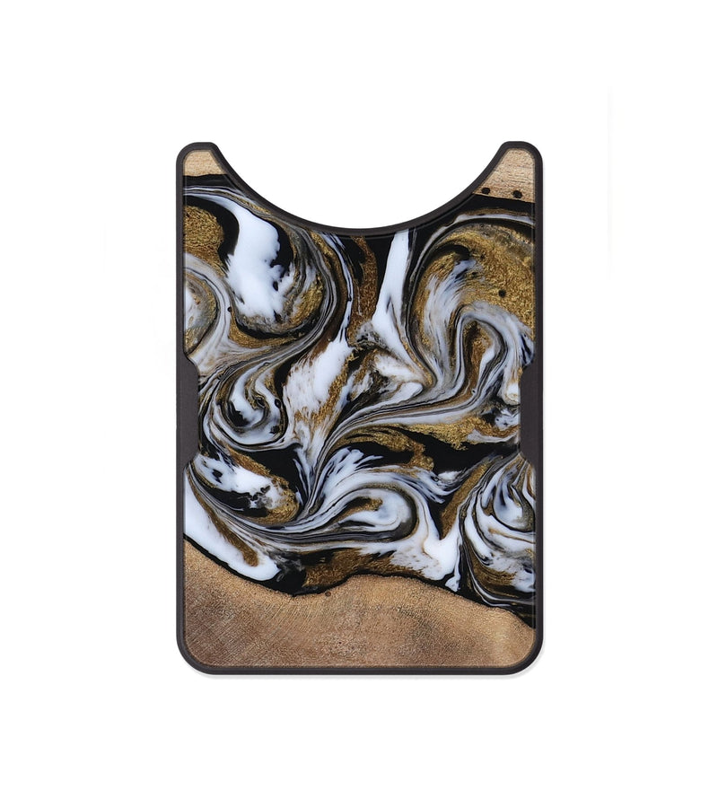 Alloy Wood Wallet - Dante (Black & White, 819042)