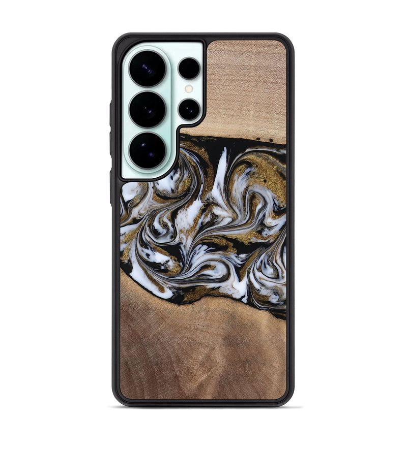 Galaxy S26 Ultra Wood Phone Case - Dante (Black & White, 819042)