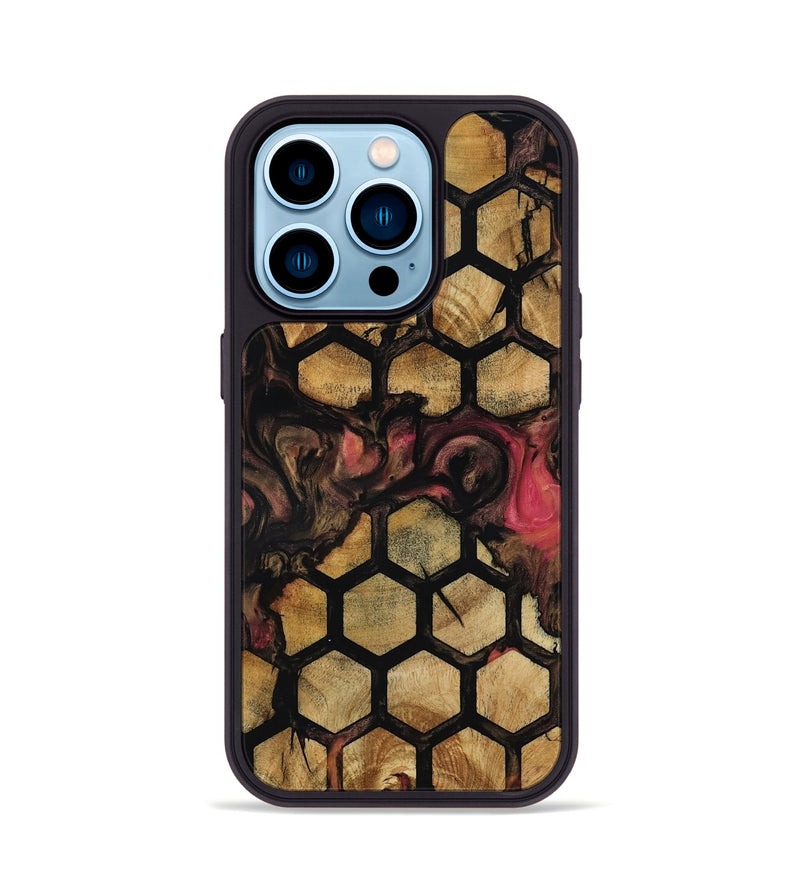 iPhone 14 Pro Wood Phone Case - Ayden (Pattern, 819045)