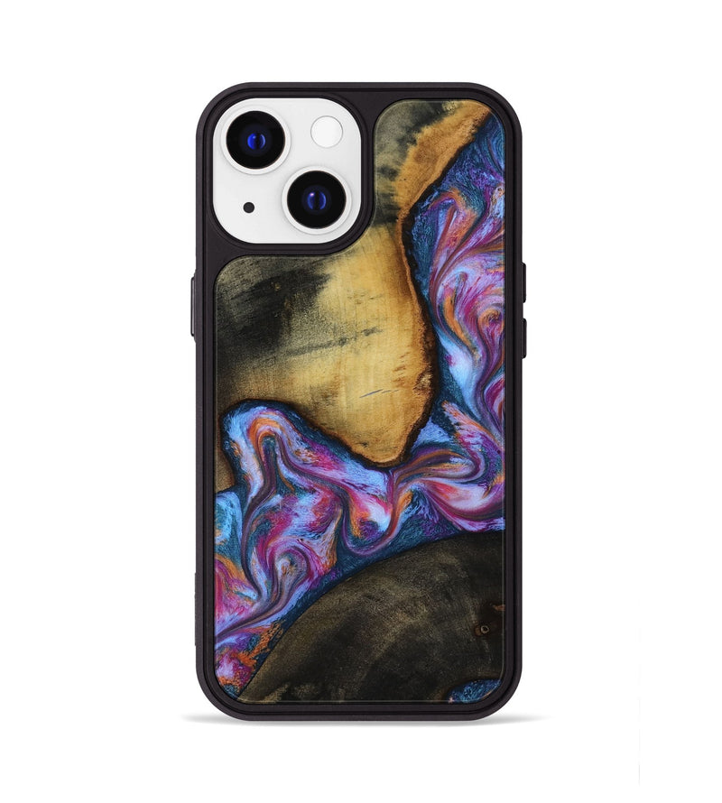 iPhone 13 Wood Phone Case - Crew (Blue, 819050)