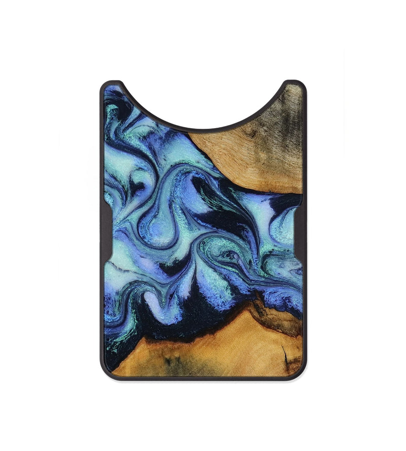Alloy Wood Wallet - Jasiel (Blue, 819051)