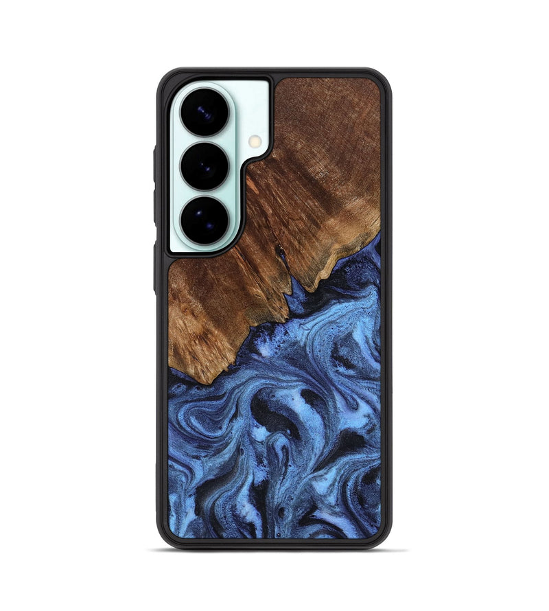 Galaxy S26 Wood Phone Case - Stephon (Blue, 819052)