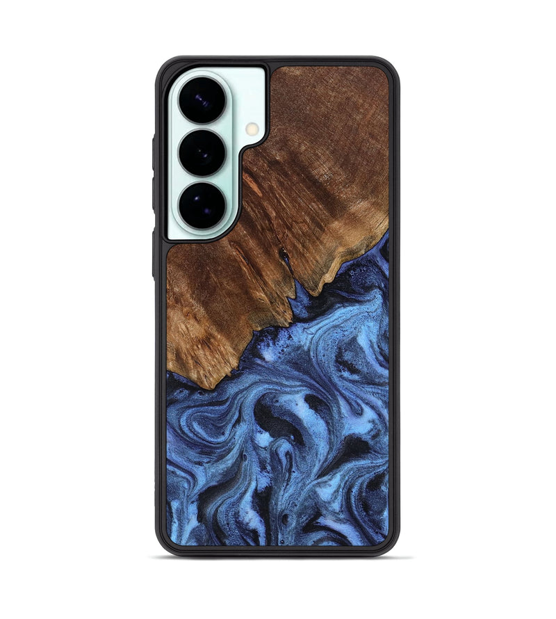Galaxy S26 Plus Wood Phone Case - Stephon (Blue, 819052)