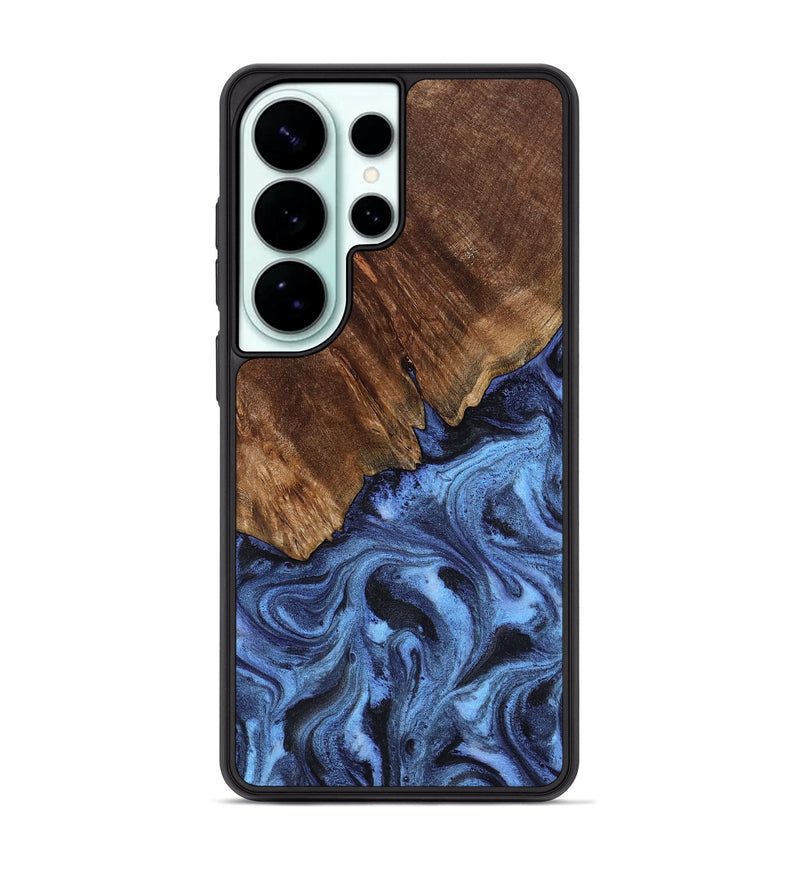 Galaxy S26 Ultra Wood Phone Case - Stephon (Blue, 819052)