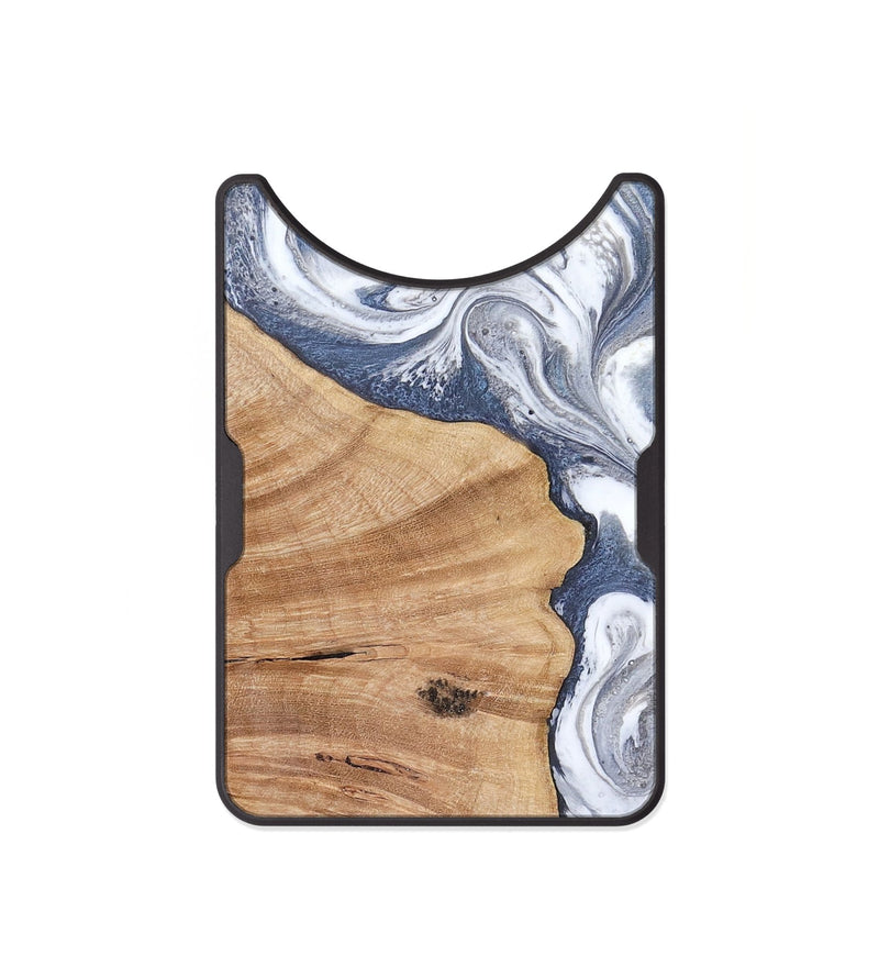 Alloy Wood Wallet - Cloe (Blue, 819053)