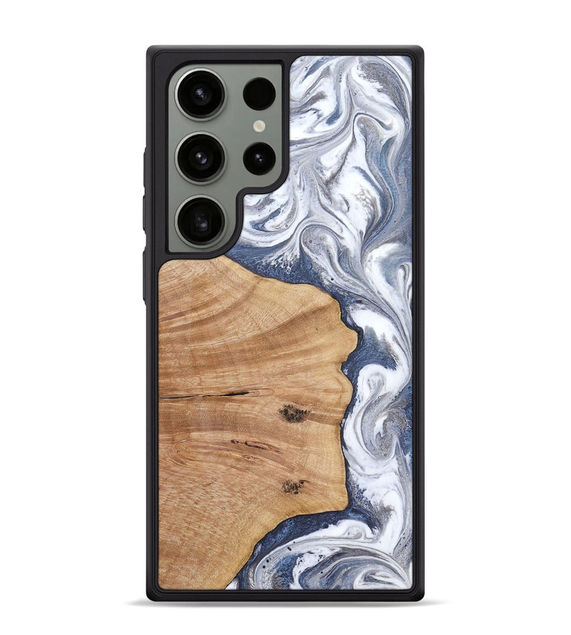 Galaxy S24 Ultra Wood Phone Case - Cloe (Blue, 819053)