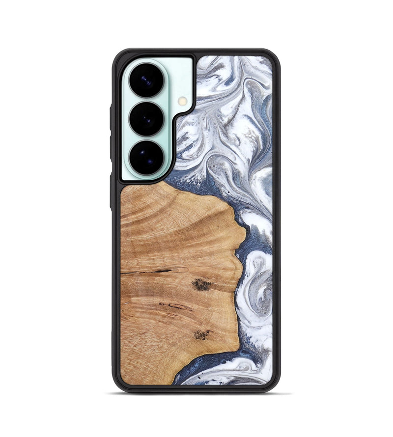 Galaxy S26 Wood Phone Case - Cloe (Blue, 819053)