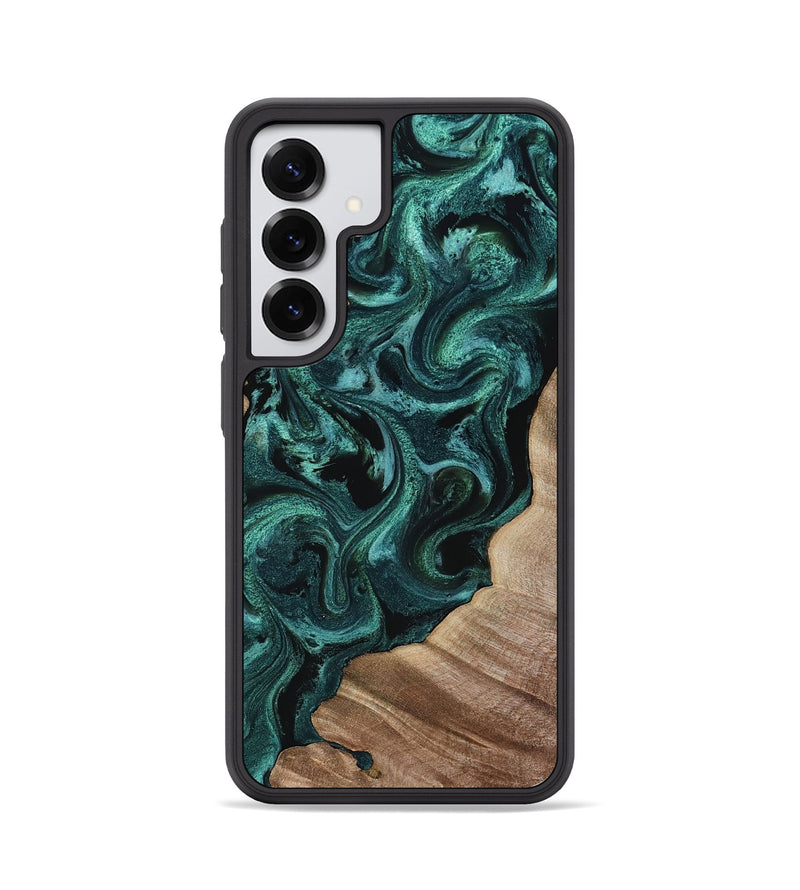 Galaxy S25 Wood Phone Case - Westyn (Green, 819065)