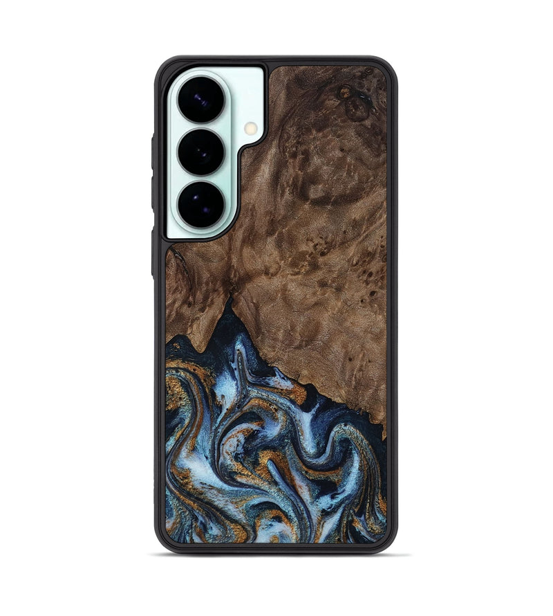 Galaxy S26 Plus Wood Phone Case - Veda (Black & White, 819079)