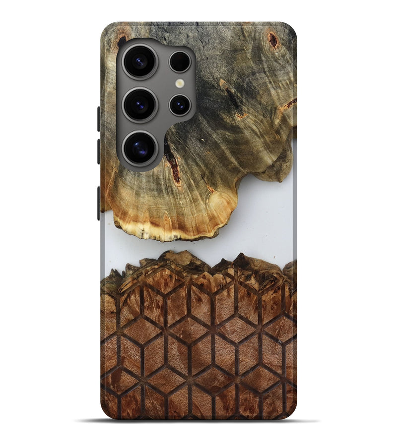 Galaxy S25 Ultra Wood Live Edge Phone Case - Rodolfo (Clear, 819085)