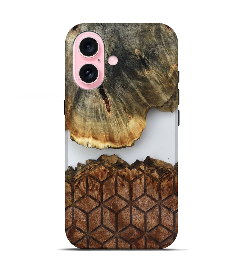 iPhone 17 Wood Live Edge Phone Case - Rodolfo (Clear, 819085)