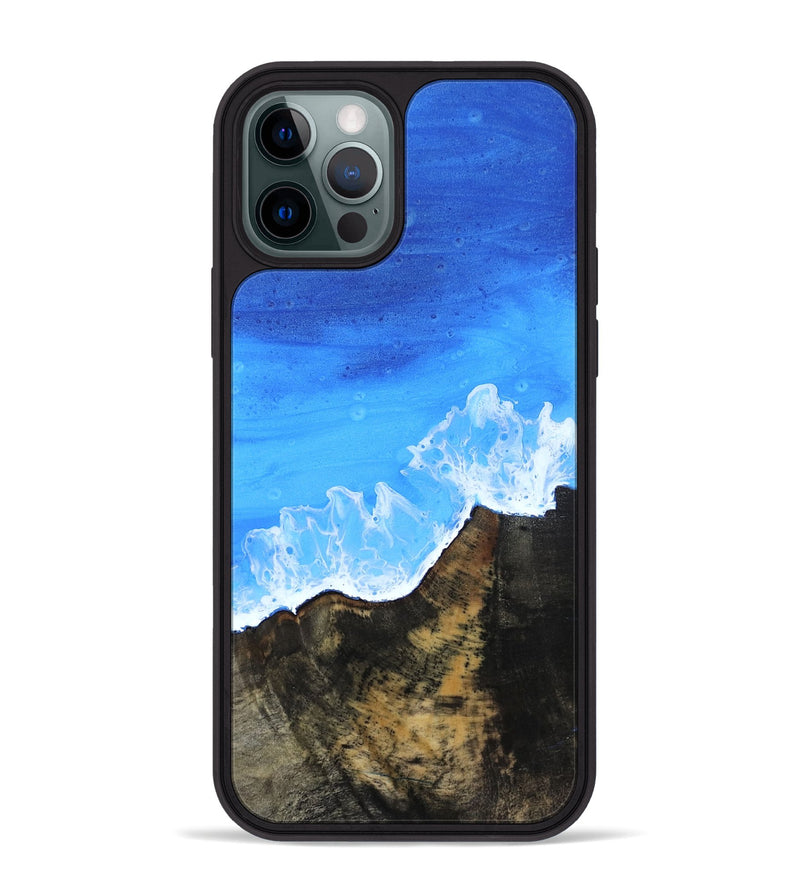 iPhone 12 Pro Max Wood Phone Case - Gust (Coastal, 819088)