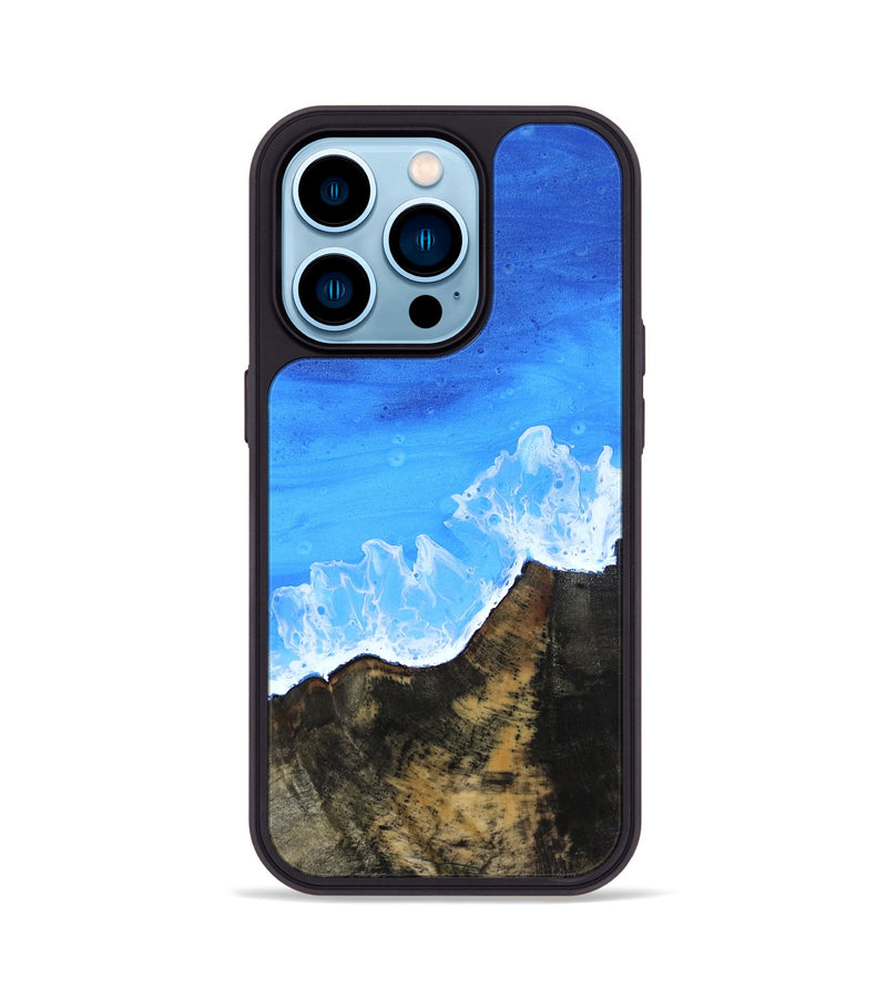 iPhone 14 Pro Wood Phone Case - Gust (Coastal, 819088)