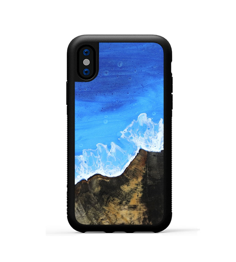 iPhone Xs Wood Phone Case - Gust (Coastal, 819088)