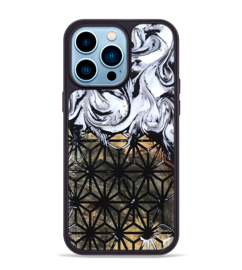 iPhone 14 Pro Max Wood Phone Case - Emmett (Pattern, 819092)