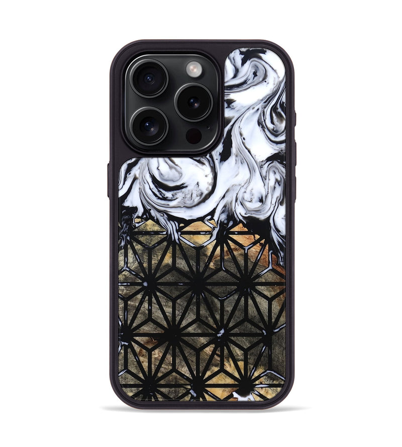 iPhone 15 Pro Wood Phone Case - Emmett (Pattern, 819092)