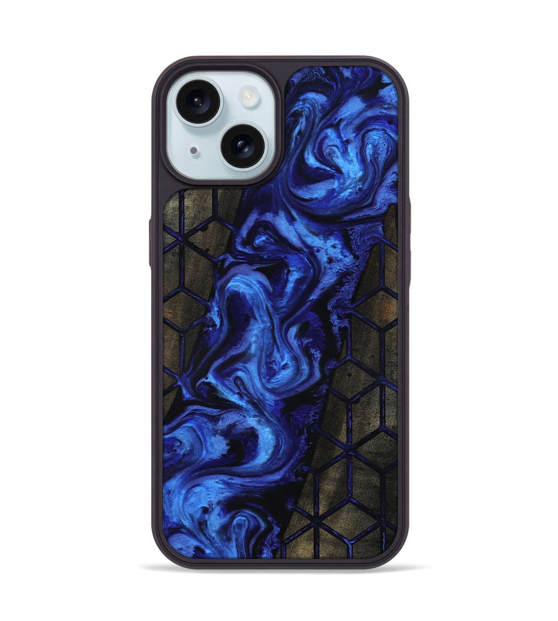 iPhone 15 Wood Phone Case - Dell (Pattern, 819093)