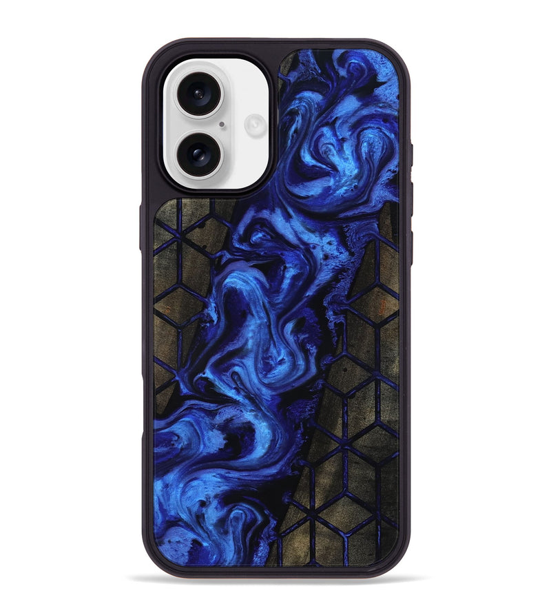 iPhone 16 Plus Wood Phone Case - Dell (Pattern, 819093)