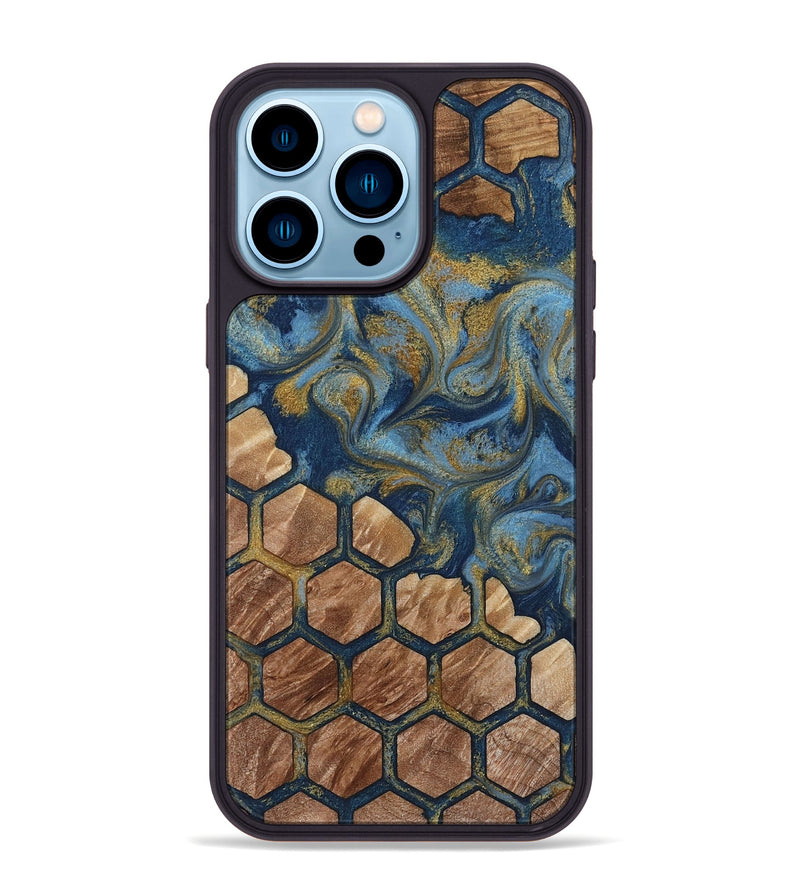 iPhone 14 Pro Max Wood Phone Case - Ryne (Pattern, 819094)