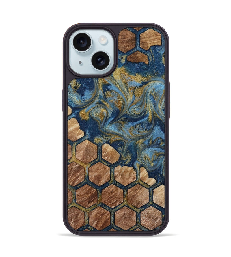 iPhone 15 Wood Phone Case - Ryne (Pattern, 819094)