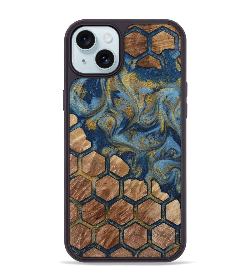 iPhone 15 Plus Wood Phone Case - Ryne (Pattern, 819094)