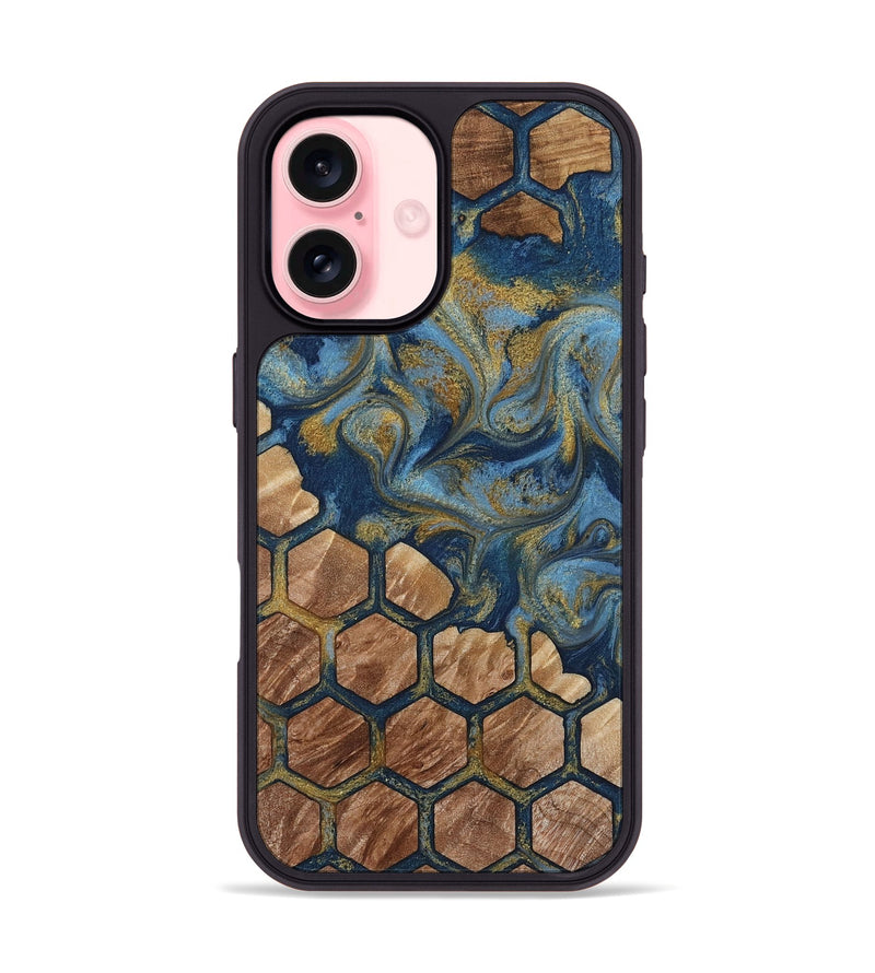 iPhone 16 Wood Phone Case - Ryne (Pattern, 819094)
