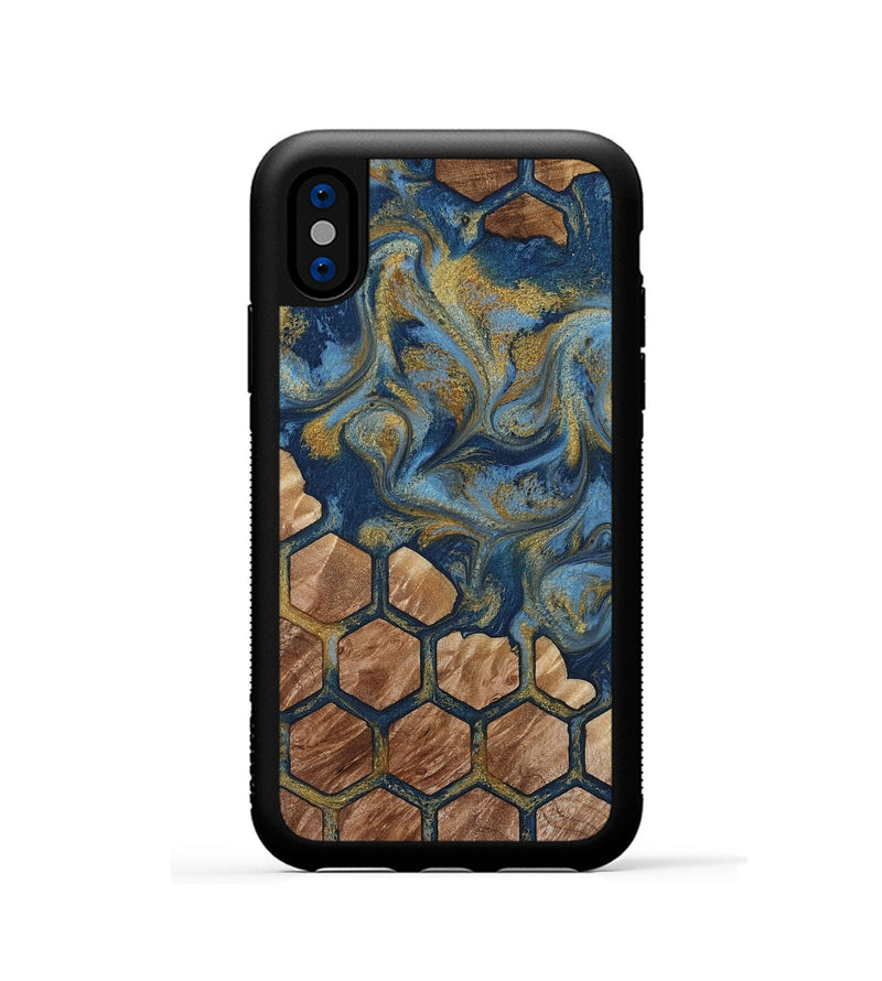 iPhone Xs Wood Phone Case - Ryne (Pattern, 819094)