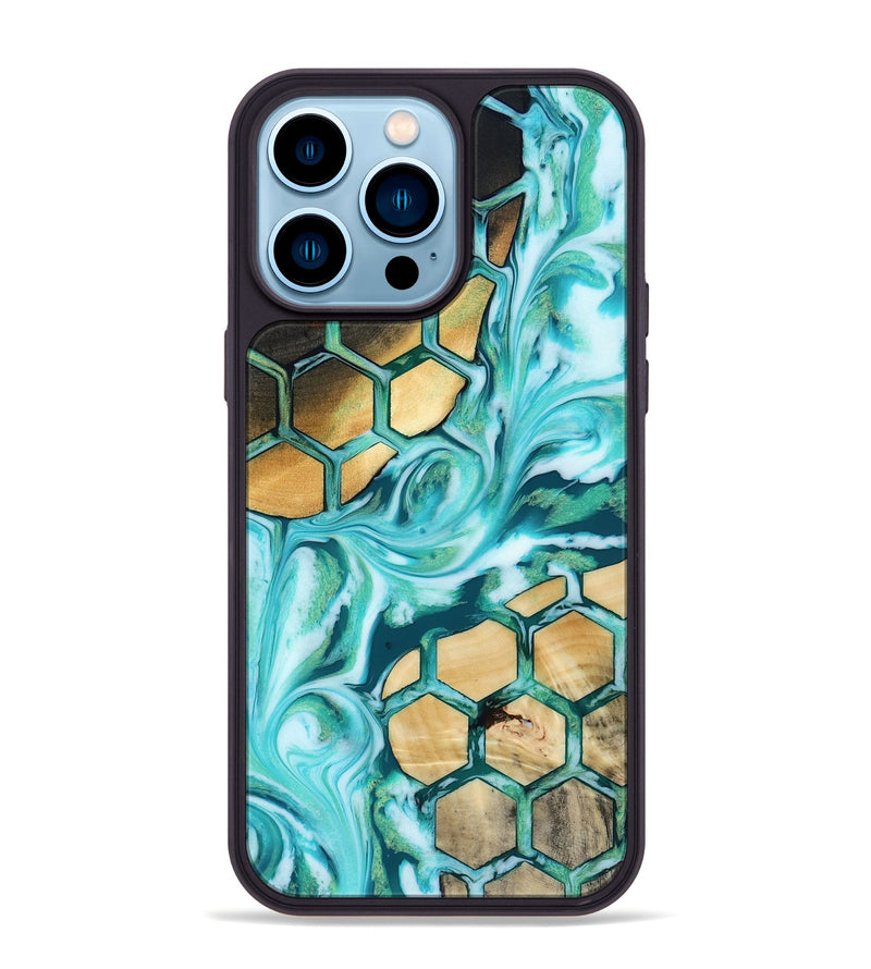 iPhone 14 Pro Max Wood Phone Case - Kairi (Pattern, 819095)