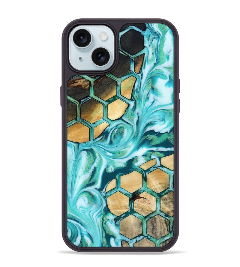 iPhone 15 Plus Wood Phone Case - Kairi (Pattern, 819095)