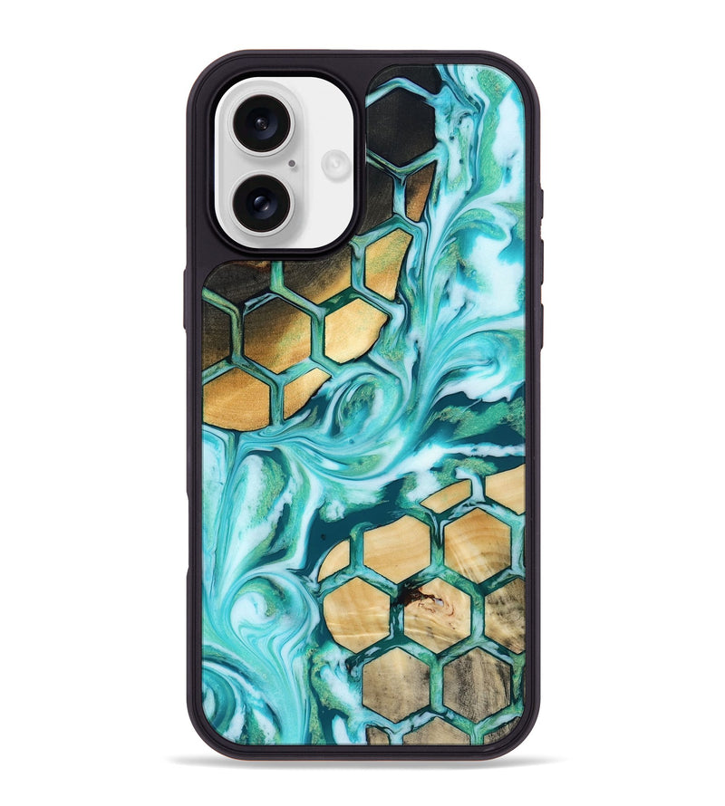 iPhone 16 Plus Wood Phone Case - Kairi (Pattern, 819095)