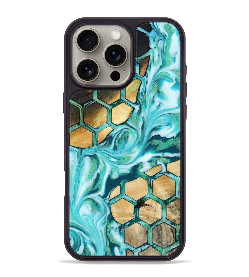 iPhone 16 Pro Max Wood Phone Case - Kairi (Pattern, 819095)