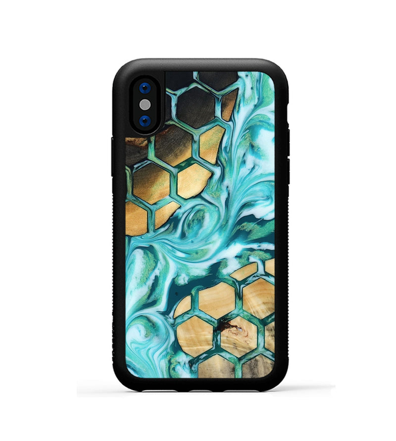 iPhone Xs Wood Phone Case - Kairi (Pattern, 819095)