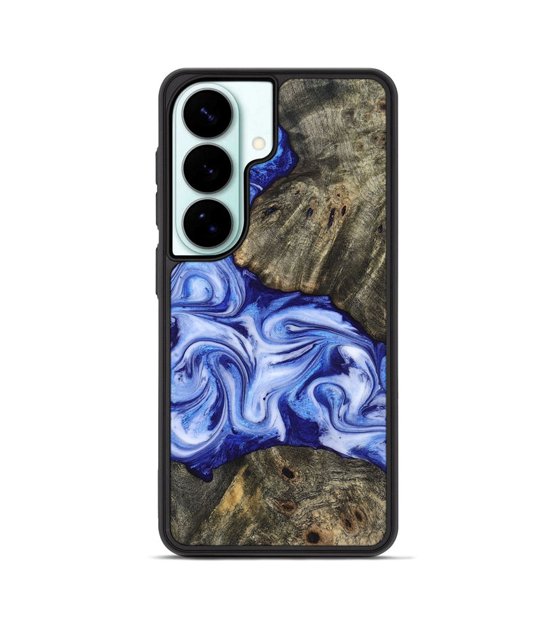 Galaxy S26 Wood Phone Case - Castiel (Blue, 819096)